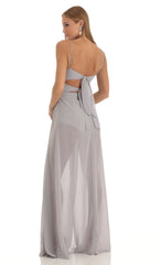 Maxi Dress in Grey