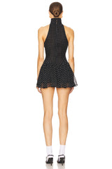 The Gemma Dress in Printed Silk Chiffon