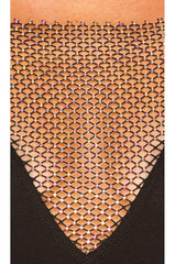 Maris Deep V Mini Dress