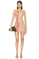 Goldie Shimmer Mini Dress