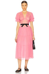 The Sasha Dress in Silk Chiffon