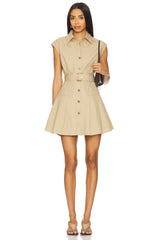 Audley Trench Mini Dress