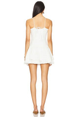 x free-est Bliss Beauty Mini Dress In Ivory
