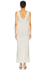 Knit Dress With Handmade Knit Details