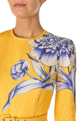 Long Sleeve Floral Day Dress