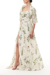 High Neck Gazar Bolero