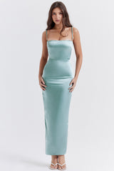 light jade maxi dress