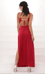 Ties Maxi in Red
