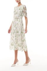 Short Sleeve Floral Day Dress