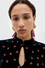 Calla - Dandy Embroidery Deep Navy