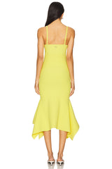 Dawn Ribbed Form-Knit Maxi Dress