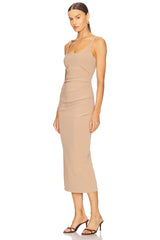 Karina Tuck Midi Dress