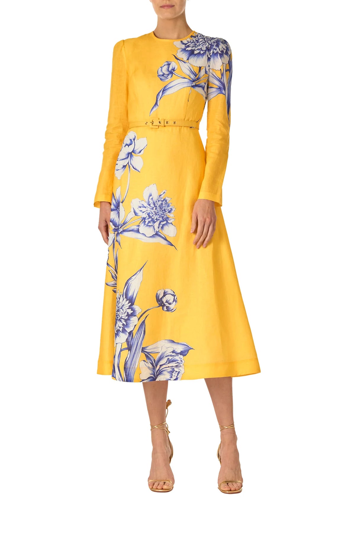 Long Sleeve Floral Day Dress
