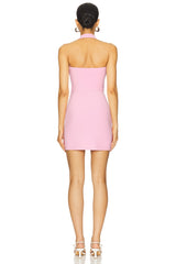 Leora Halter Mini Dress
