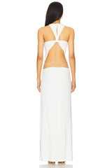 X Sabine Getty Open Back Maxi Dress