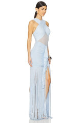 Valeria Fringe Maxi Dress