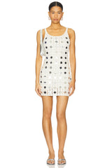 Gypset Crochet Mirrored Mini Dress