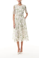 Short Sleeve Floral Day Dress