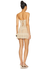 Bonnie Crochet Mini Dress