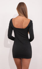 Cutout Dress in Black