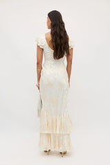 Ordinia  -  Bouquet Devoré Cream