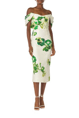 Off the Shoulder Floral Dress