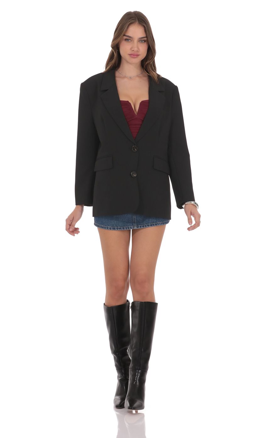 Oversized Blazer in Black