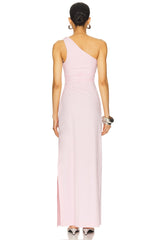 Apolline Asymmetric Maxi Dress