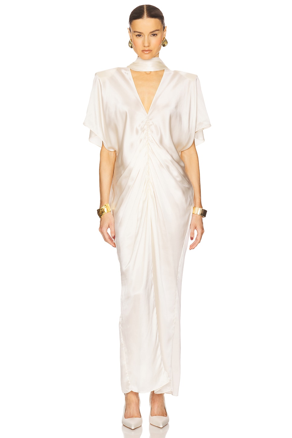 The Demeter Dress in Silk Lyocell
