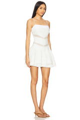 x free-est Bliss Beauty Mini Dress In Ivory
