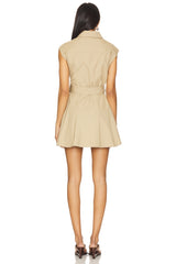 Audley Trench Mini Dress