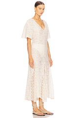 Lux Lisbon Lace Handkerchief Dress
