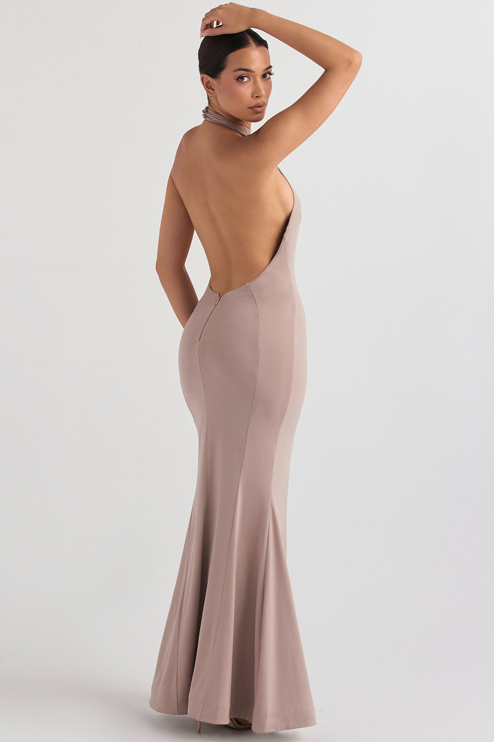 mushroom halter gown