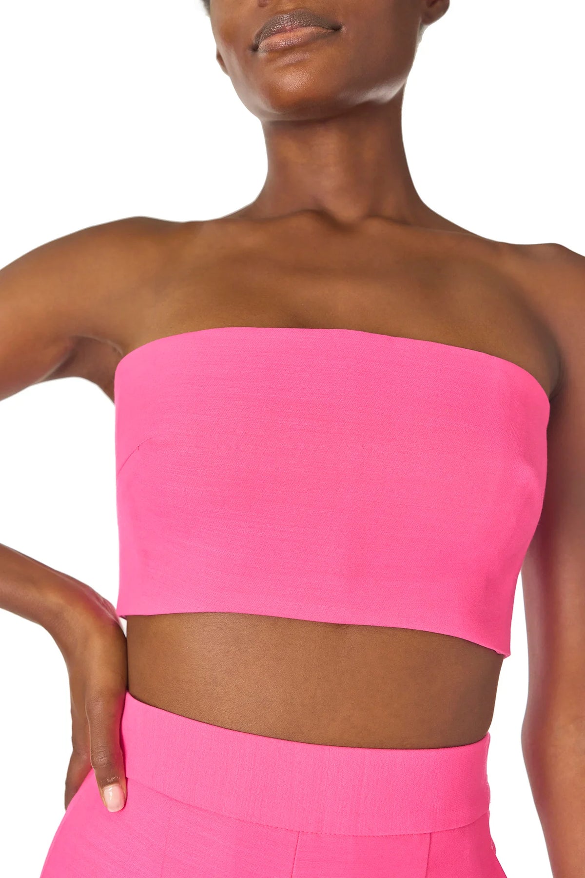 Hibiscus Strapless Bandeau