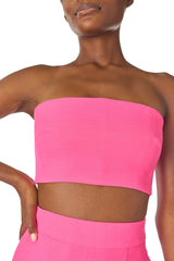 Hibiscus Strapless Bandeau