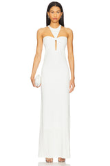 X Sabine Getty Open Back Maxi Dress