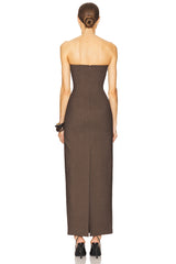 The Linear Suiting Dress