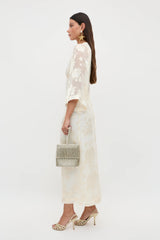 Dahlia  -  Bouquet Devoré Cream