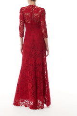 Siren Lace Gown with Sleeve