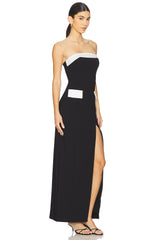 Isolde Strapless Maxi Dress