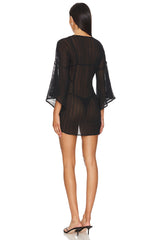 Solid Perola Short Cover Up