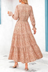 PRETTYGARDEN Women's Floral Maxi Dress 2025 Spring Long Sleeve V Neck Casual A Line Long Flowy Boho Party Dresses